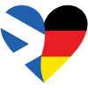 Scotland Germany Heart