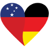Samoa Germany Heart