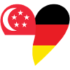 Singapore Germany Heart