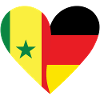 Senegal Germany Heart