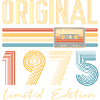 50. Geburtstag 50 Jahre Original 1975