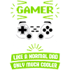 Gamer far T-shirt – Sjov fars dags gave
