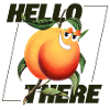 Peach Retro – Déclaration Hello There