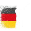 Angler German Flag Fishing