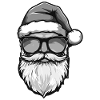 Santa Claus Cool Christmas