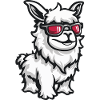 Alpaca Llama Cool Animal
