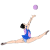 Rhythmic gymnastics - ball - gymnastics