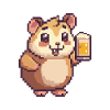 Hamster Pixel Beer