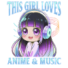 Anime & Music Kawaii