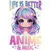Anime & Music Kawaii