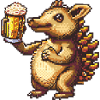 Bière Armadillo Pixel