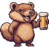 Biber Pixel Bier