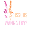 Lesbian Scissors Win Gay Pride LGBTQ Humor