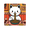 More Spaghetti Less Upsetti Cute Cat Pasta Lover