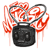 I love Music Ghettoblaster Boombox