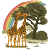 Pride Giraffes