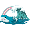 Pride Blahaj Pastel Rainbow