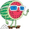 Watermelon and summer