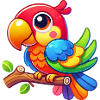 Parrot Comic