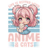 Anime & Cats Kawaii