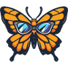 Schmetterling Cool Tier