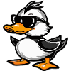 Duck Cool Animal