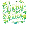 Saint-Patrick Lucky Vibes Design