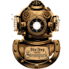 Dive Deep Steampunk Diver Design