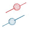 Instant Connection Geometric Art Design