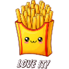 Niedliche Pommes - LOVE IT!