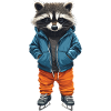 Waschbär