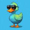 Cool duck – sunshine and style!