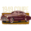 1949 Coupe Burgundy