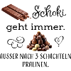 Schoki Pralinen sw