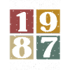 Limitierte Auflage 1987 geboren 1987