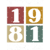 Limitierte Auflage 1981 geboren 1981