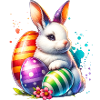 Bunny Eggs Easter