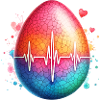 Easter Egg Heart
