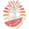 Pineapple and watermelon
