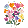 Matisse inspires: Colourful bouquet