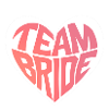 Team Bride Heart