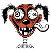 Chien idiot