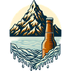 Gipfelsee mit Bierflasche