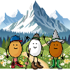 Hiking in nature