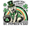 Merry St. Patrick's Day Dog