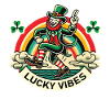 Saint-Patrick Lucky Vibes Arc-en-ciel