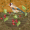 Bunter Vogel