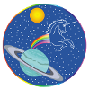 Regenbogen-Einhorn