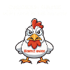 Chicken game white