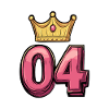 4 Number Jersey Crown